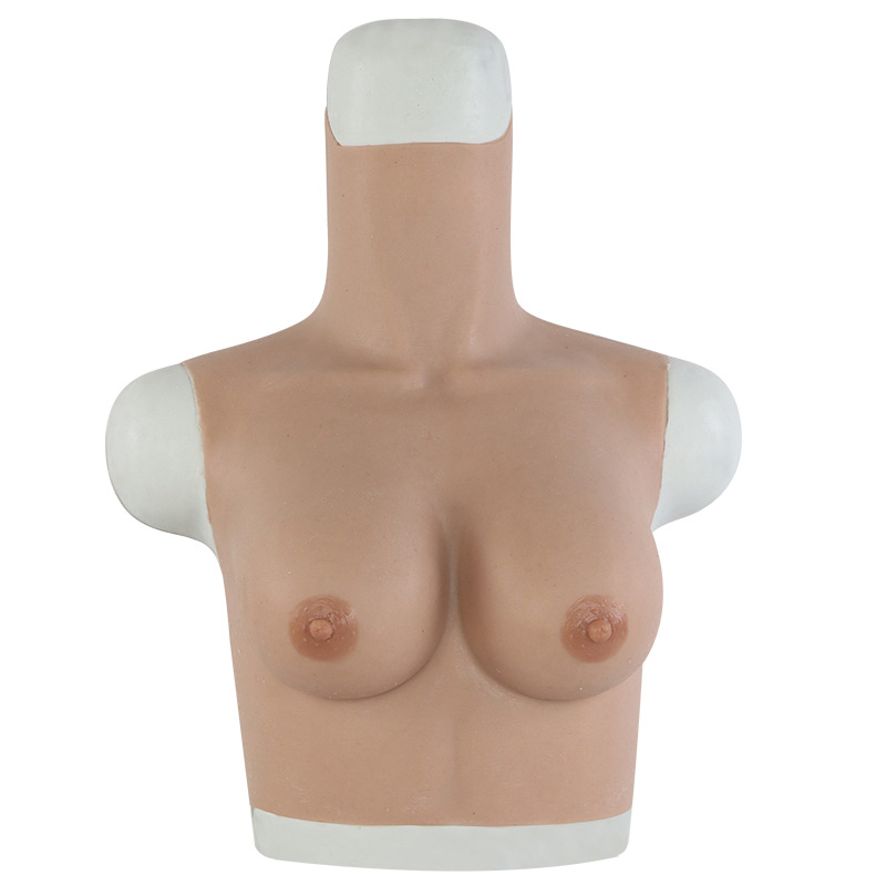 ROANYER 人工乳房 男の娘 女装 シリコンバスト メンズブラ Ｂカップ（小型）