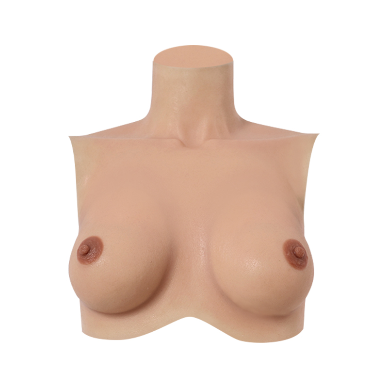ROANYER B カップイーストウエスト型ブレスト シリコンバスト 女装 おっぱい 人工乳房 偽乳 仮装