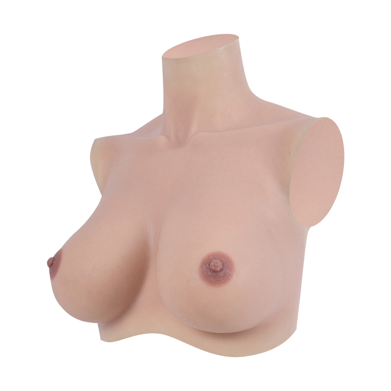 ROANYER E カップイーストウエスト型ブレスト シリコンバスト 女装 おっぱい 人工乳房 偽乳 仮装