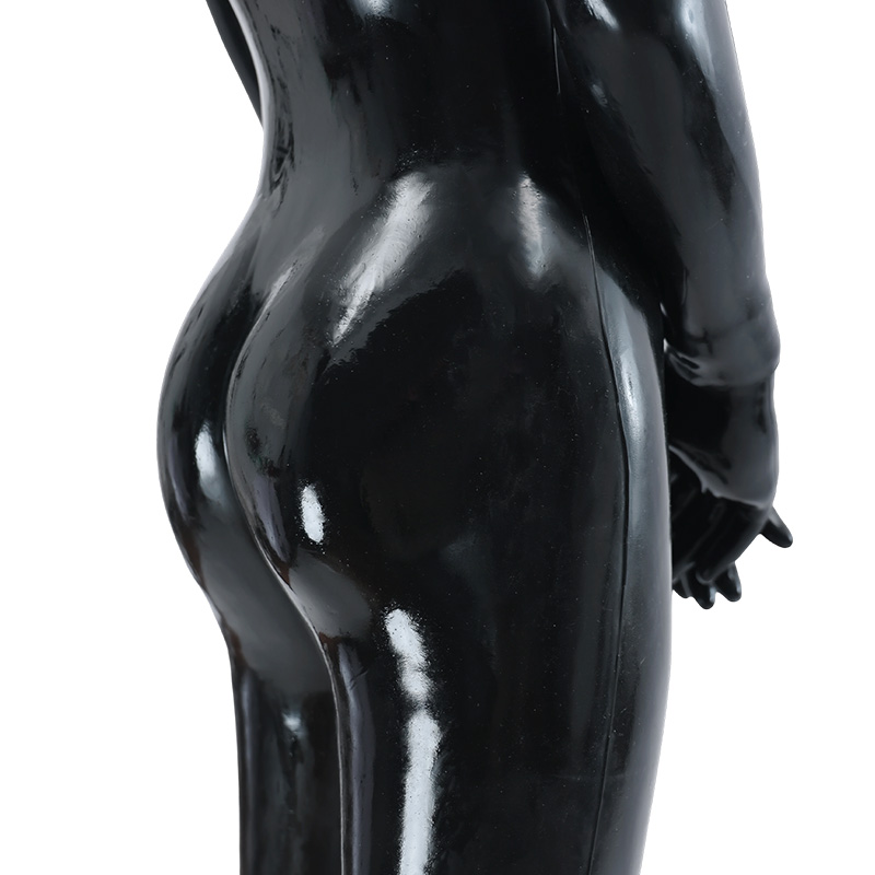 シリコン製・光沢Cカップボディスーツ  Sサイズ  アナルホールなし