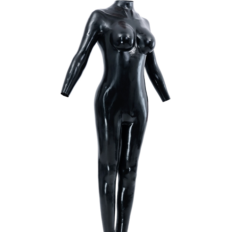 シリコン製・光沢Cカップボディスーツ  Sサイズ  アナルホールなし