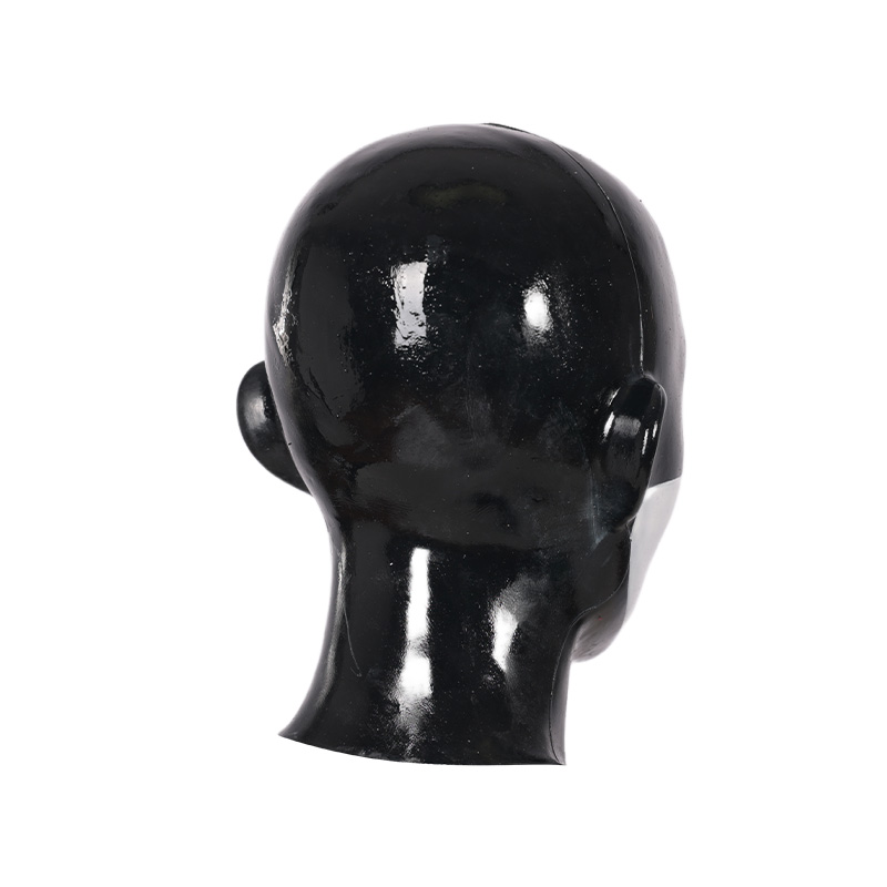 シリコン全頭マスク   光沢   恵ちゃん  紫リップ