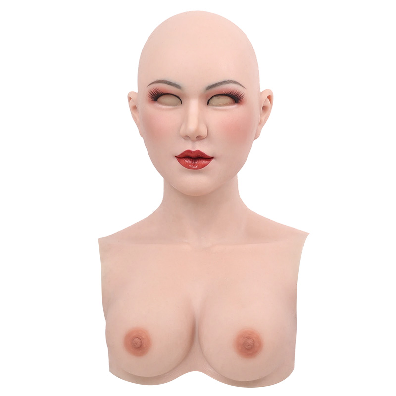 胸付き 女装マスク カミーユ