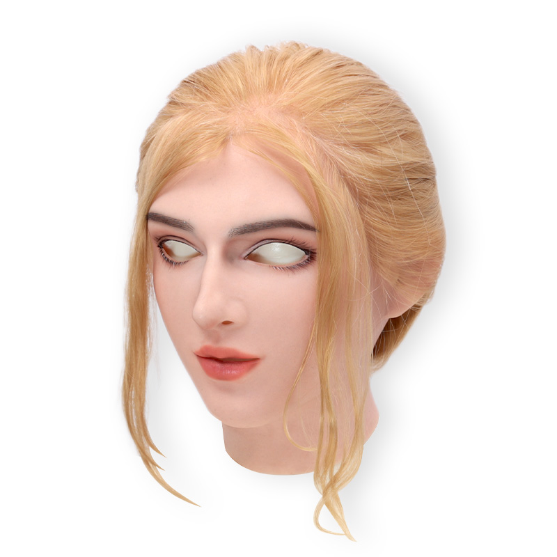 髪の毛付き 女装マスク アンネリーゼ