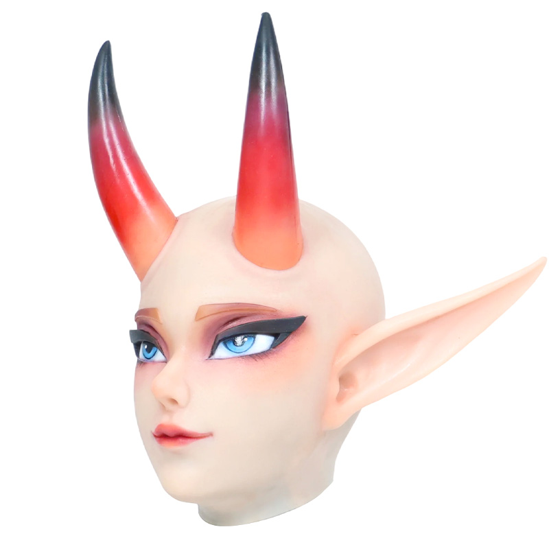 シリコンマスク　酒呑童子