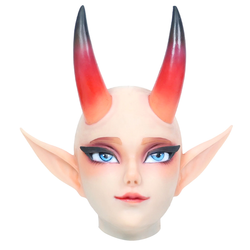 シリコンマスク　酒呑童子