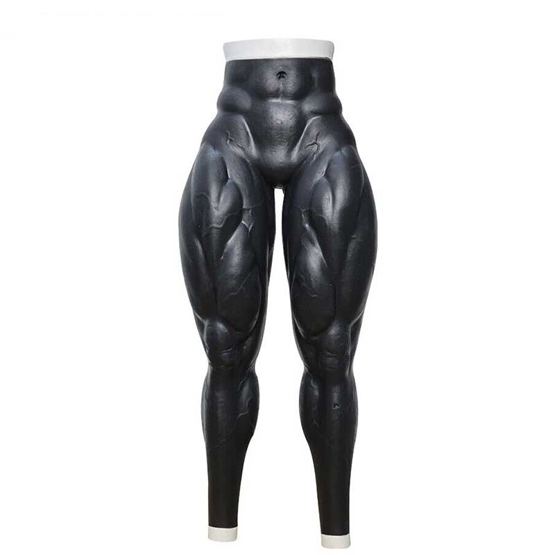 黒色シリコン筋肉パンツ コスプレ衣装