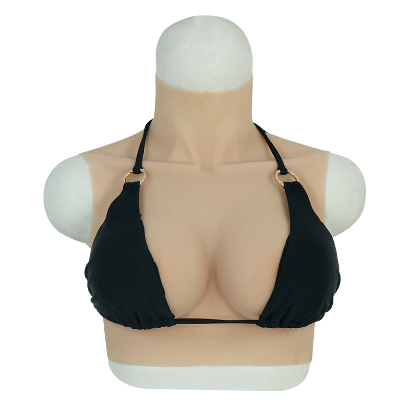 ROANYER 女装 シリコン おっぱい 人工乳房 変装用 シリコンバスト Ｃカップ 夏タイプ（小型）
