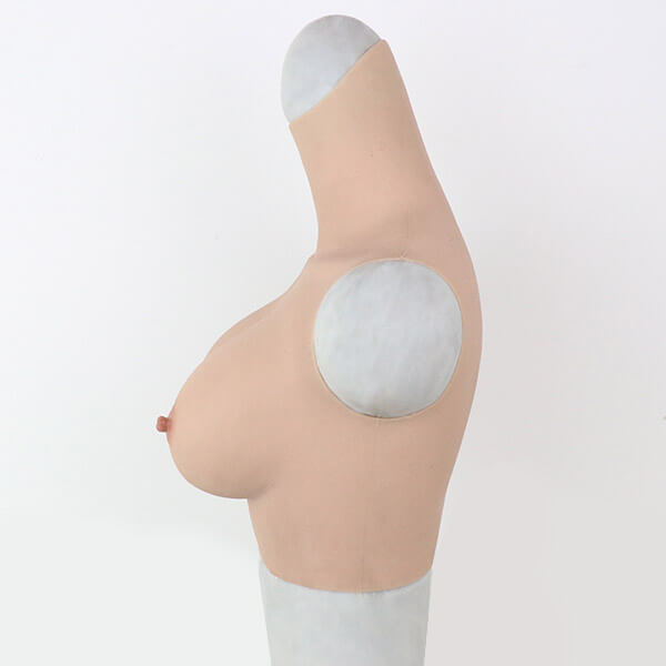 ROANYER 人工乳房 男の娘 女装 偽乳 シリコンバスト Ｄカップ（標準サイズ）